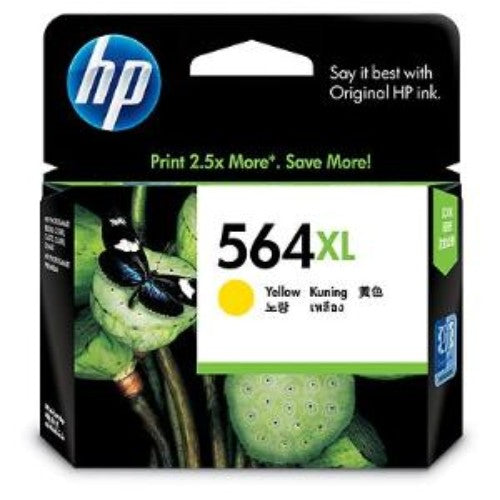 HP 564XL Yellow Ink Cartridge - High Yield for Optimal Printing - 750 Pages (1005383)