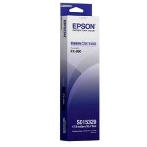 Epson Black Dot Matrix Ribbon - 7.5 Million Characters - Durable Printing Supply - 1 Pack