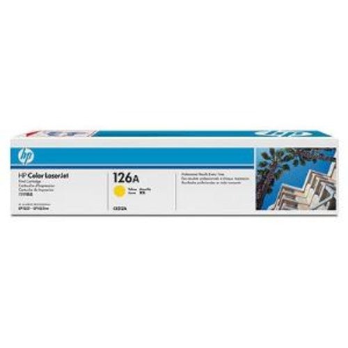 HP 126A Yellow Toner Cartridge (CE312A) for Color LaserJet Pro M275, MFP M175nw, CP1025nw