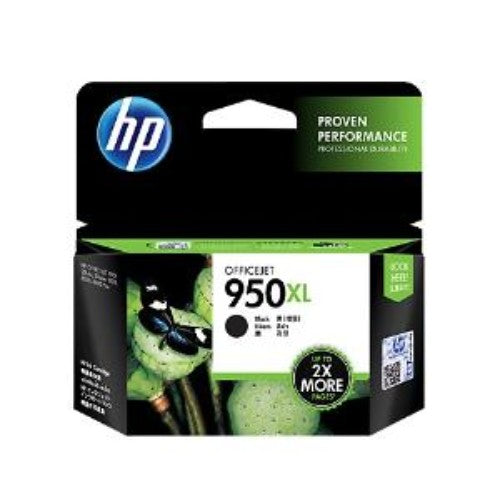 HP 950XL High Capacity Black Ink Cartridge for Inkjet Printers - Up to 2300 Pages of Quality Prints