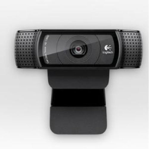 Logitech C920 HD Pro Webcam - 1080p Full HD Video, Auto-Focus, Stereo Mic, Windows & Mac Compatible