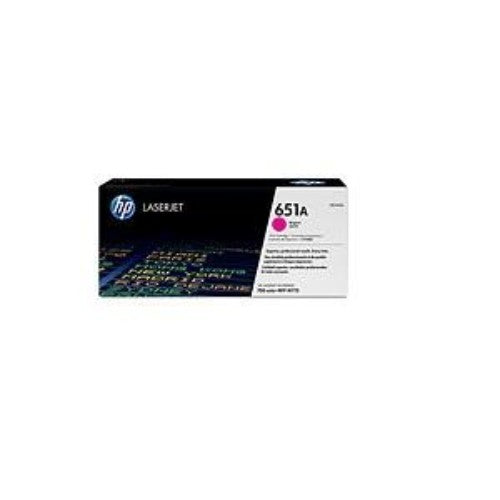 HP 651A CE343A Magenta Original LaserJet Toner Cartridge - 16,000 Pages for M775 Series