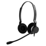 Jabra BIZ 2300 QD Stereo Duo Headset - Noise Cancelling Mic for Contact Center Use