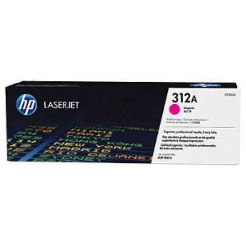 HP 312A Magenta LaserJet Toner Cartridge - Original CF383A - 2700 Pages, Professional Quality
