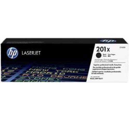 HP 201X Black Toner Cartridge - High Yield for LaserJet Printers - 2800 Pages - 1 Pack