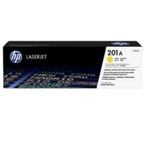 HP 201A Yellow Toner Cartridge for LaserJet Pro Printers - 1400 Pages - Original CF402A