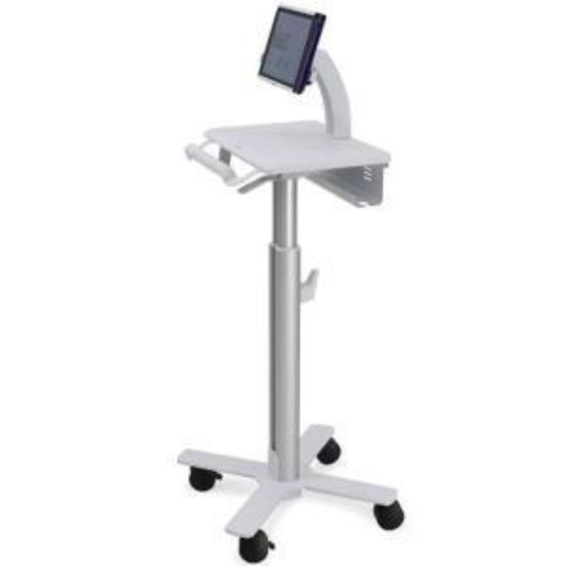 Ergotron StyleView SV10 Tablet Cart - Ergonomic Metal Trolley for Healthcare & Mobile Use