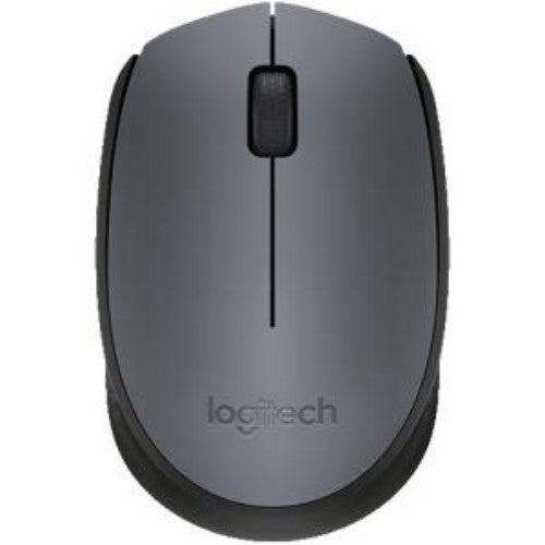 Logitech M171 Wireless Mouse - 2.4GHz Connection, 12-Month Battery Life, Ambidextrous Design