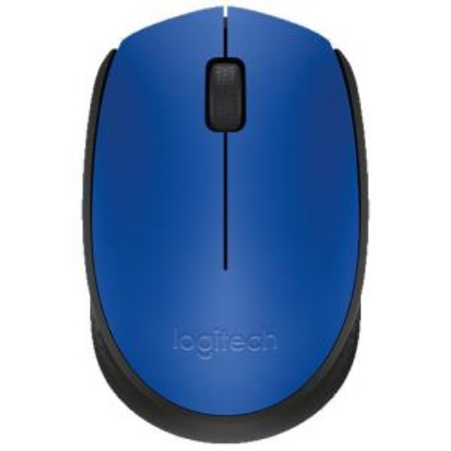 Logitech M171 Wireless Optical Mouse - 2.4GHz, 12-Month Battery Life, Ambidextrous Design