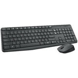 Logitech MK235 Wireless Keyboard and Mouse - Long Battery Life, Spill-Resistant, Ergonomic Design