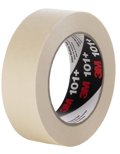 3M 101+ Value Masking Tape 18mm x 55m 1 (Roll)