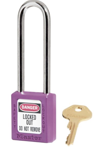 Master Lock 0410 Safety Lockout Padlock Keyed Different 38 x 44mm