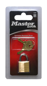 Master Lock 120DAU Solid Brass Diamond Padlock 20mm