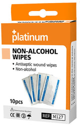 ANTISEPTIC NON ALCOHOL WIPES Pack of 10