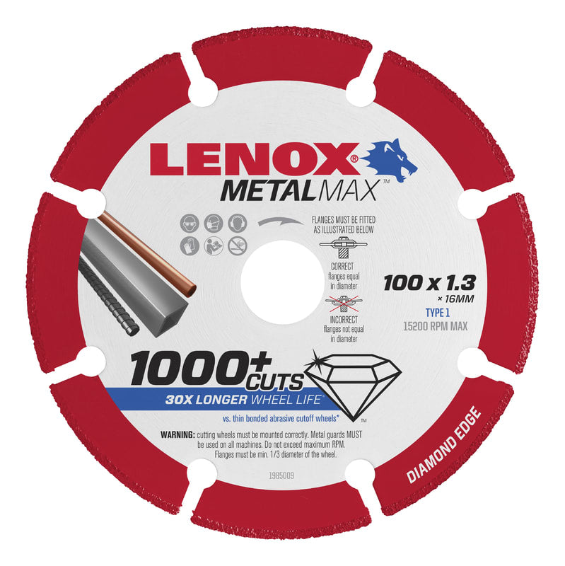 Lenox Diamond Cut Off Wheel 180x1.3x22mm