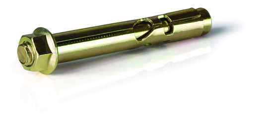 POWERS Zinc Yellow Hex Sleeve Anchor-M10 x 100-50-Each