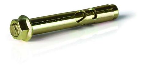 POWERS Zinc Yellow Hex Sleeve Anchor - M16 x 145mm (Each)