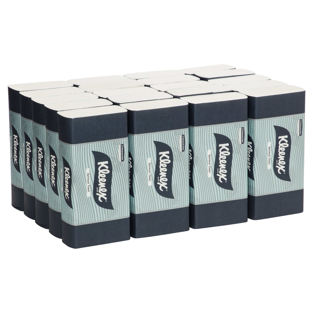 Kleenex 1ply Optimum Paper Towel 120 Sheets (Case of 20 Packs)