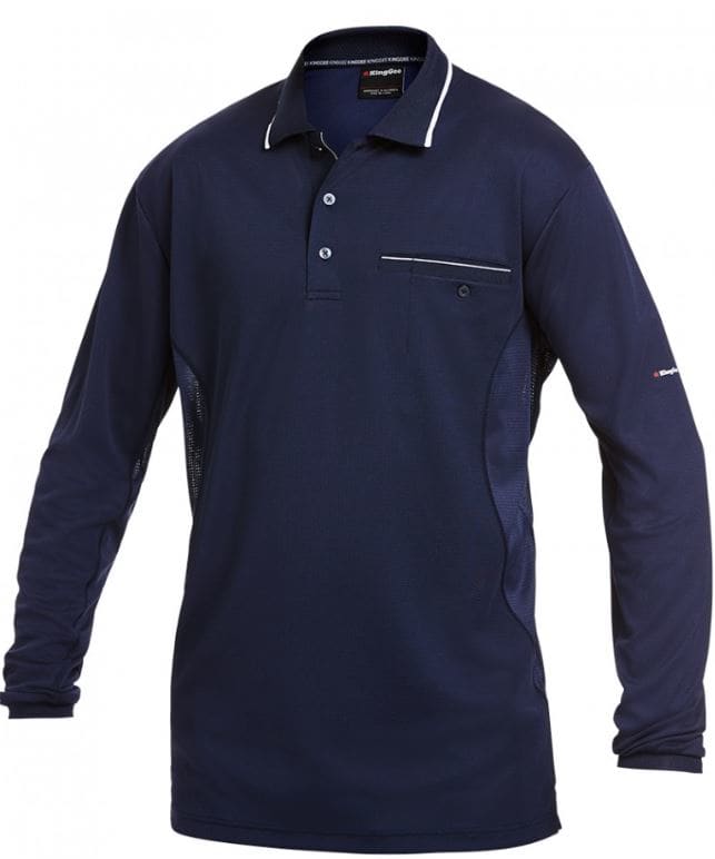 KingGee, Workcool Polo, K69790 - Navy (Size: S)