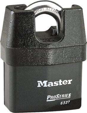 Master Lock 6321 Laminated Steel Shrouded Padlock 54mm