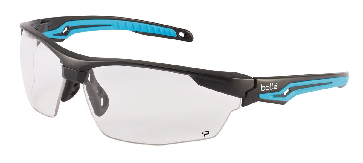 Bolle Tryon Safety Glasses, Clear Lens