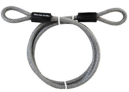 Master Lock Braided Steel Looped Cable 1.8m x 10mm