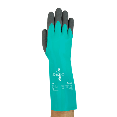 Ansell AlphaTec 58-735 Gloves 7 - 11 (Pair) - Standard - 11