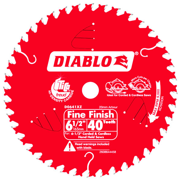 Circular Saw Blade Wood 165mm 40T