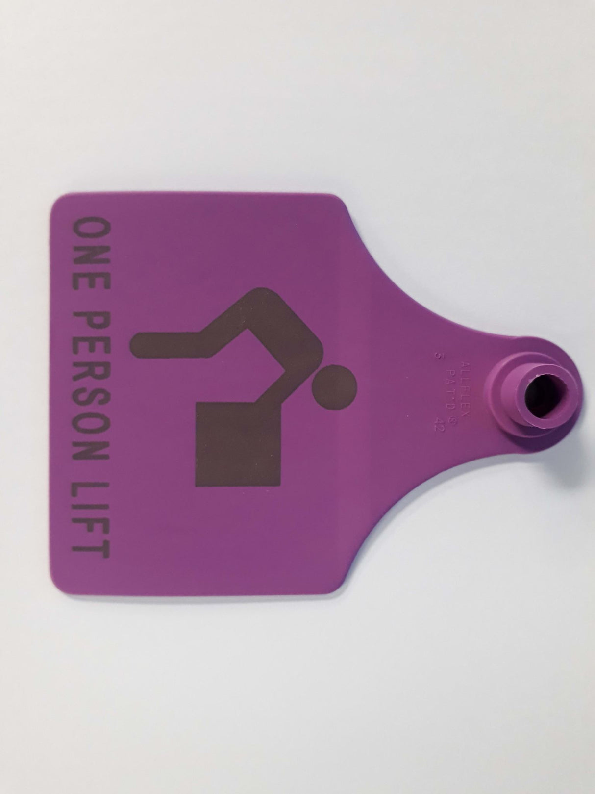 Dangerous Goods Tag | 1 Person Lift Tag - Pack of 10
