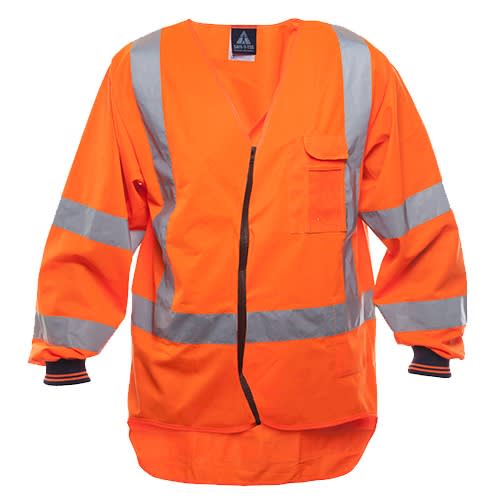 Safe-T-Tec, TTMC-W17 Safety Vest, 801016 - Orange - S