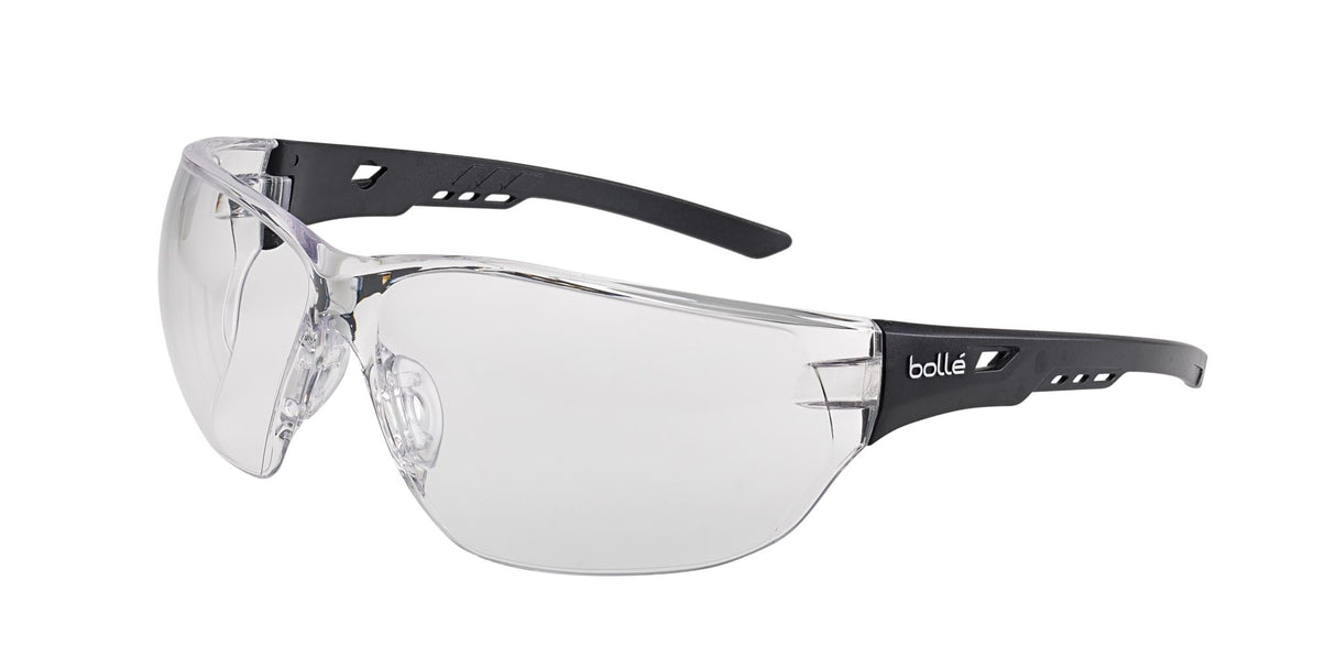 Bolle Ness PSI Safety Glasses AS/AF, Clear Lens
