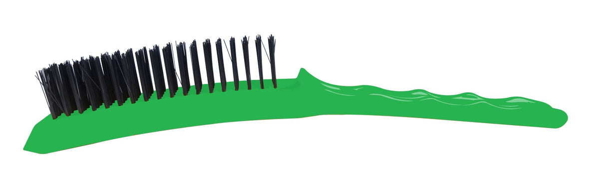 Wire Brush 4 row stainless c/w plastic handle 422F (Each)