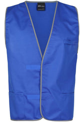 JB's Wear, Coloured Tricot Vest - AQUA (Size: S)