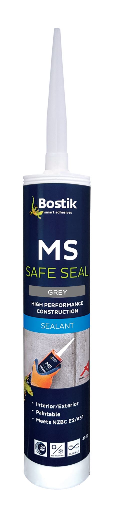 Bostik MS Safe Seal Sealant Grey 430g