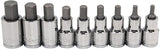 JBS 9 Piece 1/2" Inhex Modpak Socket Set Metric