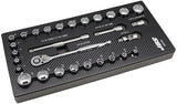JBS 29 Piece Modpak Socket Set 3/8" Drive