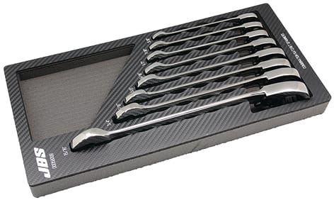 JBS 8 Piece Ratcheting Modpak Spanner Set