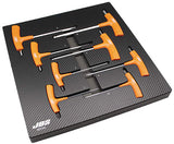 JBS 8 Piece T-Handle Modpak Hex Key Set Metric