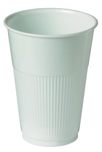 Huhtamaki Cold Plastic Cup - White 230ml 50 (Pack)
