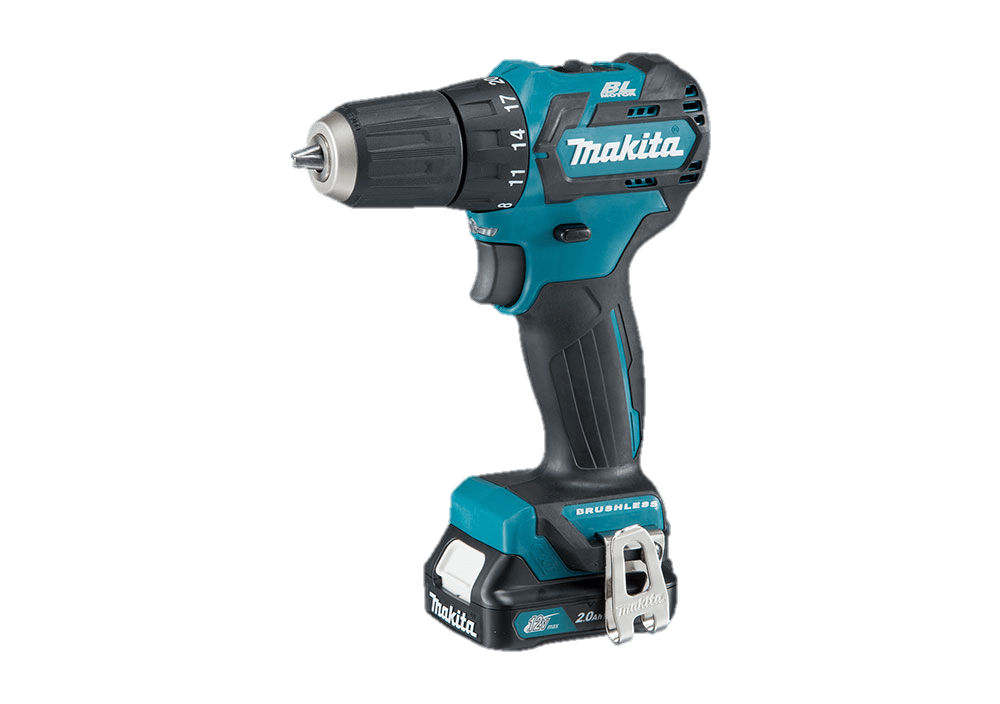 Makita 12V Max CXT Brushless Cordless Driver Drill 10mm (Kit)