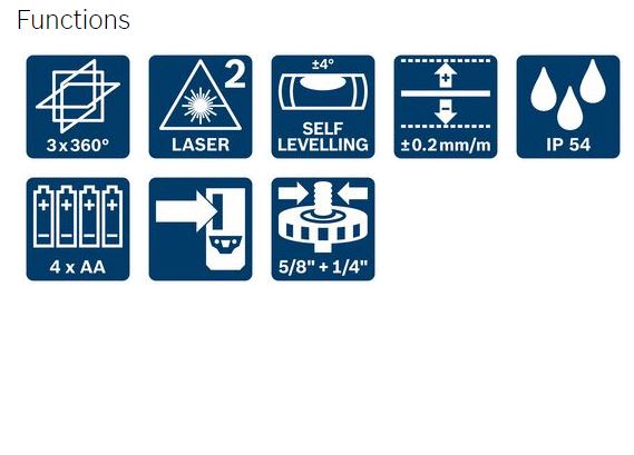 Bosch Red Laser Line GLL 3-80