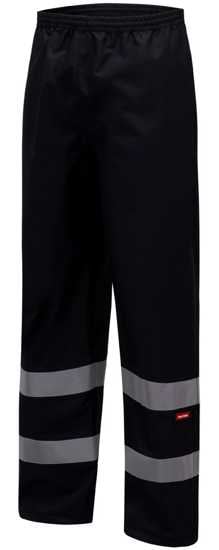 Hard Yakka, Taped Over Trouser, N7TU03 (Pair) - Black - Size: 4XL