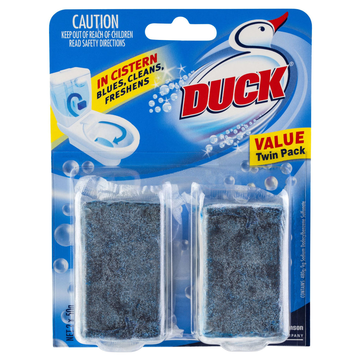Duck Blue Plus Flush In-Cistern (Pack of 2)