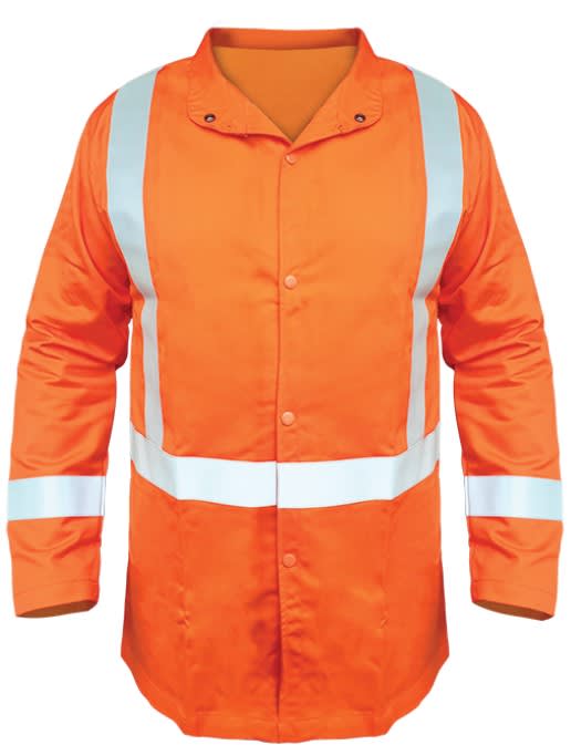 Armour Safety, Flame Retardant Jacket - Orange (Size: L)