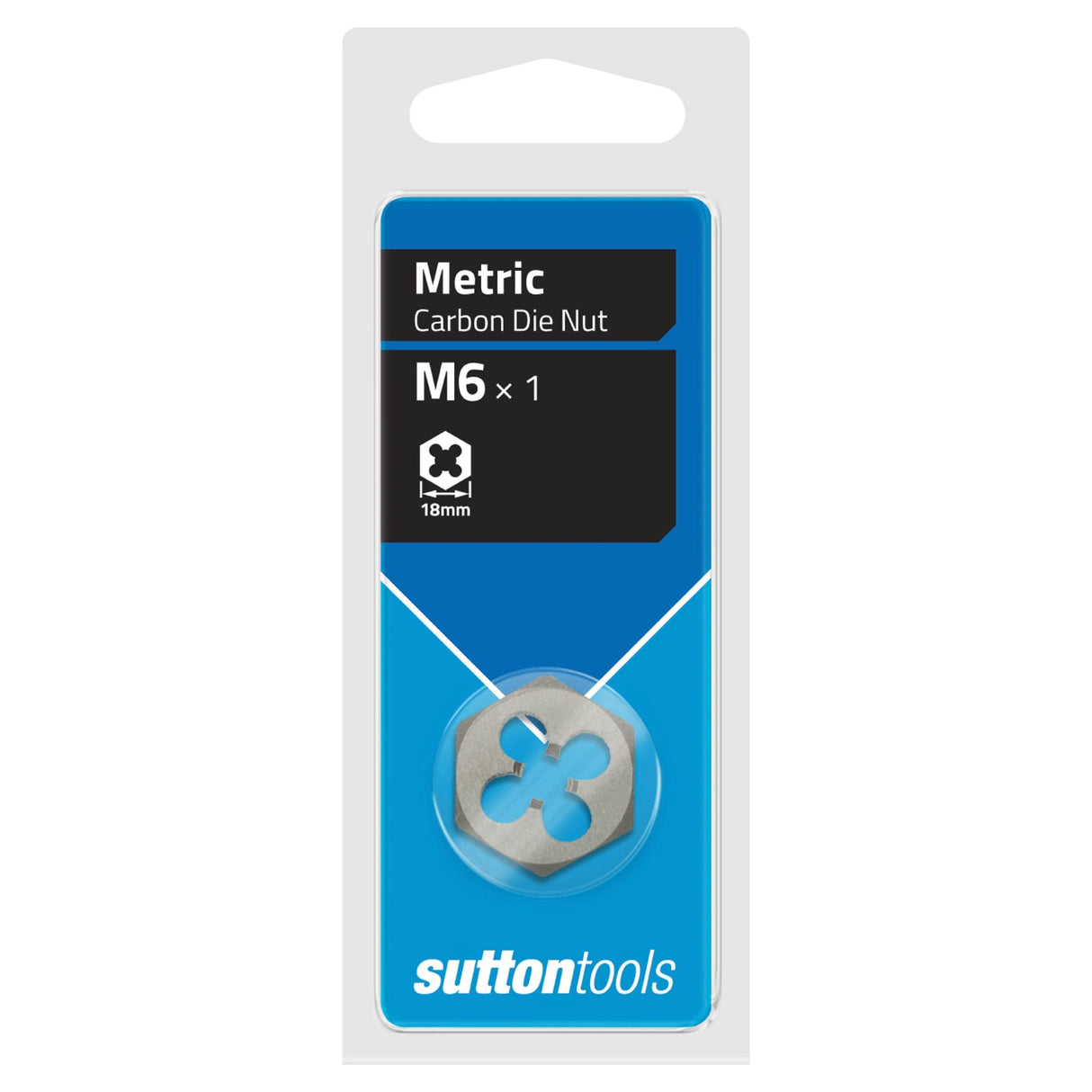 M6 x 1.0 Die Nut Metric ISO Coarse