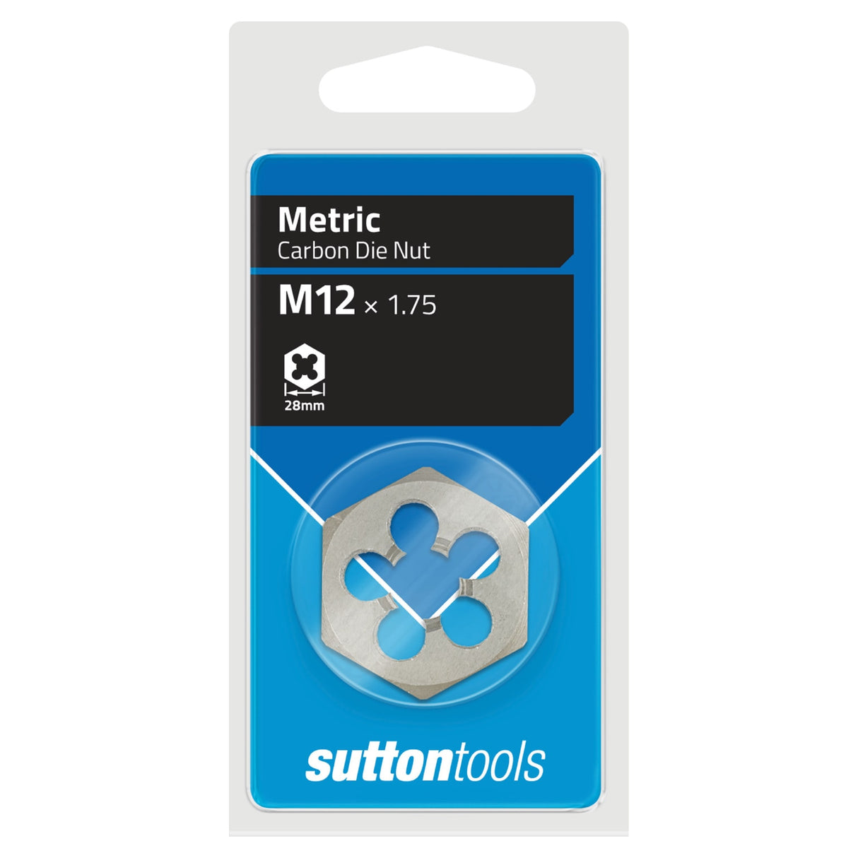 M12 x 1.75 Die Nut Metric ISO Coarse