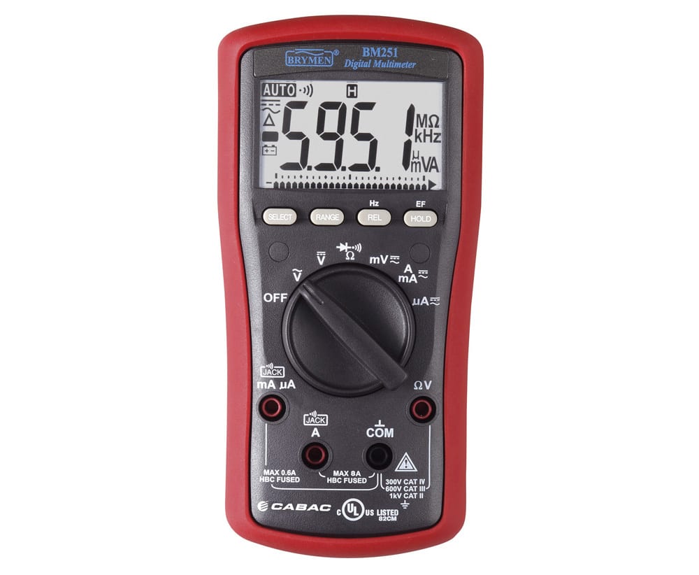 Cabac General Purpose Digital Multimeter (Each)