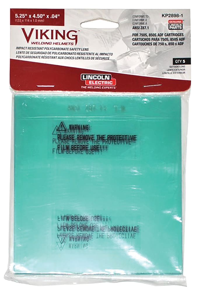 Lincoln 3350/2450 (KP2898-1) Front Cover Lens Pack of 5