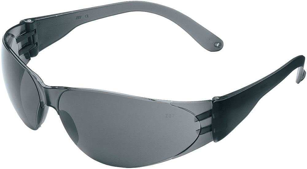 Checklite Safety Glasses AF/AS Smoke/Grey Each