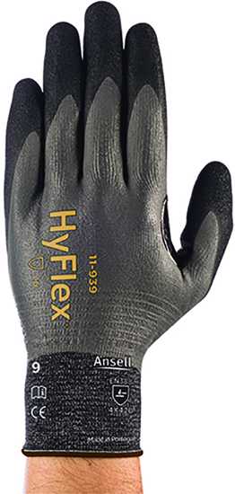 Ansell HyFlex 11 - 939 Gloves - 6  -  11 - Pair